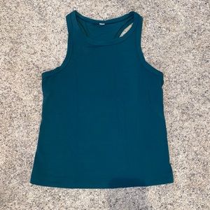 Lululemon waist length align tank size 6 teal